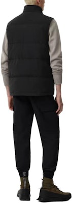 加拿大鹅Freestyle针织拉链无袖马甲男女通用黑色 2054MB-61 Details for 加拿大鹅Freestyle针织拉链无袖马甲男女通用黑色 2054MB-61