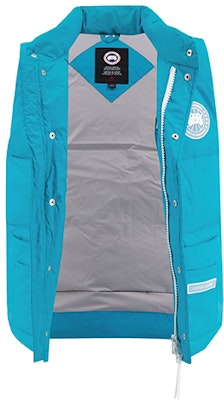 加拿大鹅自由北极光白标防水羽绒马甲极地蓝男女款 4154U1-204 Purchase 加拿大鹅自由北极光白标防水羽绒马甲极地蓝男女款 4154U1-204