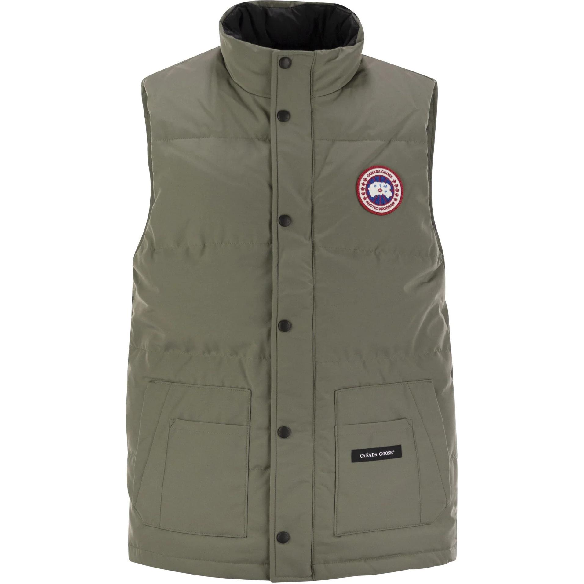 Canada Goose Freestyle Red Label Brown Lightweight Waterproof Unisex Down Vest. 2054M-852
