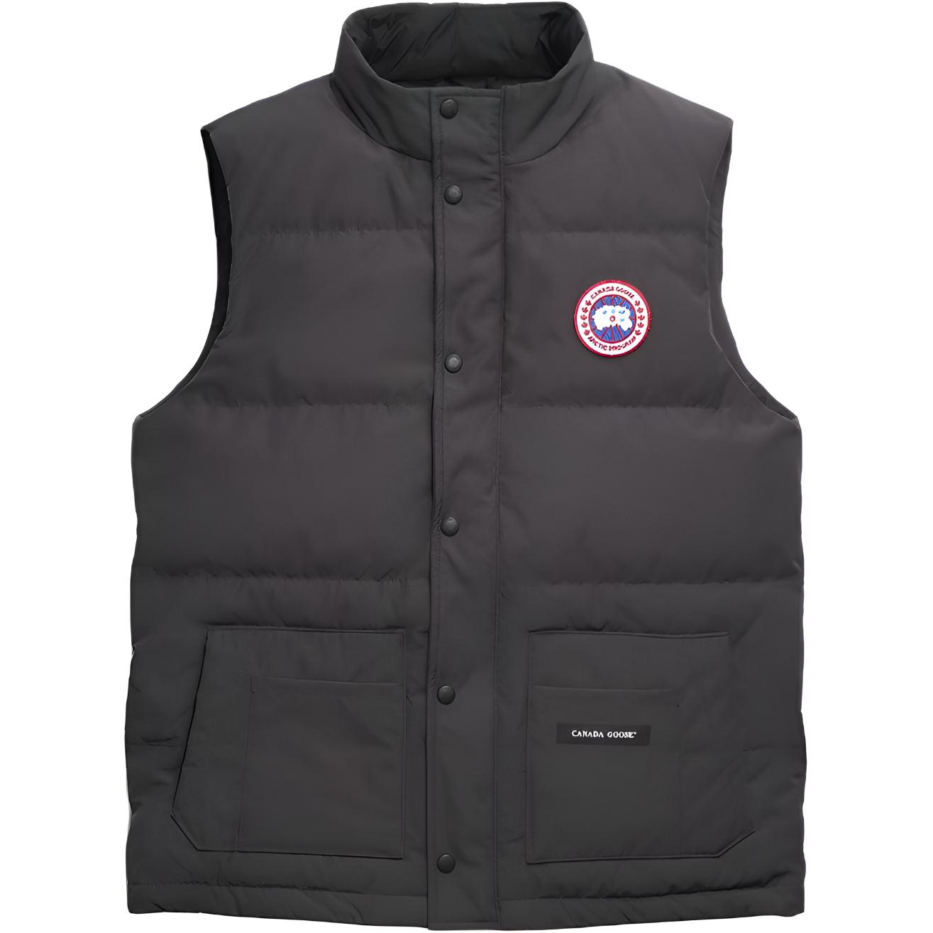 Canada Goose Freestyle Red Label Quilted Lightweight Down Vest Graphite Grey Unisex 2054M-66