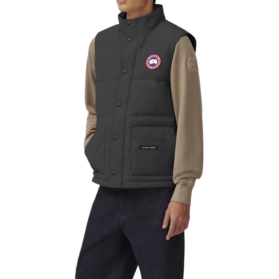 Shop 加拿大鹅 Freestyle 红标轻便羽绒马甲 石墨灰 男女款 2054M-66