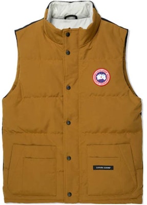 加拿大鹅红标防水羽绒马甲男女同款蓝棕色. 2054U1-1294 Order 加拿大鹅红标防水羽绒马甲男女同款蓝棕色. 2054U1-1294