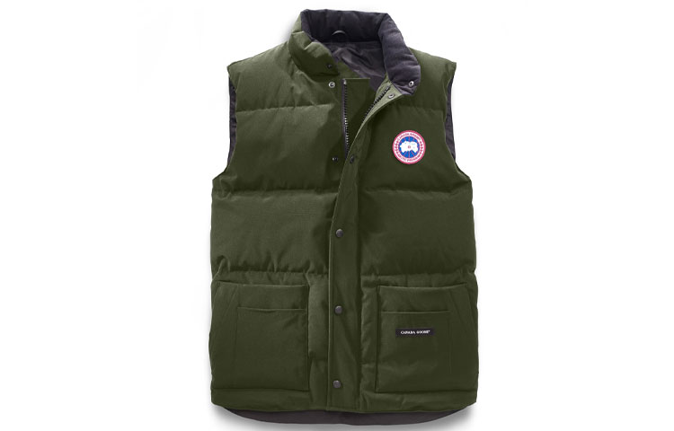 Order Canada Goose Freestyle Unisex Gilet Hijau Tentera Kalispis & Tahan Air 4154M-49