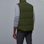 Shop Canada Goose Freestyle Unisex Lightweight Water-Resistant Down Gilet in Military Green 4154M-49
