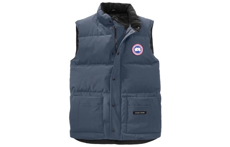 Canada Goose Freestyle Vest Unisex Oxygen Blue - Lightweight, Waterproof, Logo Patch. 4154M-222