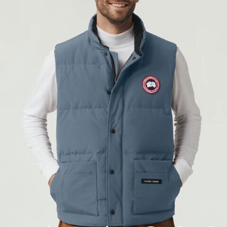 Canada Goose Freestyle Vest Unisex Oxygen Blue - Lightweight, Waterproof, Logo Patch. 4154M-222 圖 3