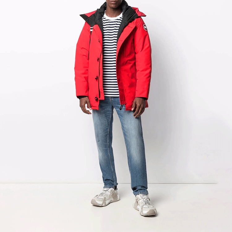 Canada Goose FW21 Chateau  Red Down Parka Jacket with Hood for Ski Season 3426M-11 圖 3