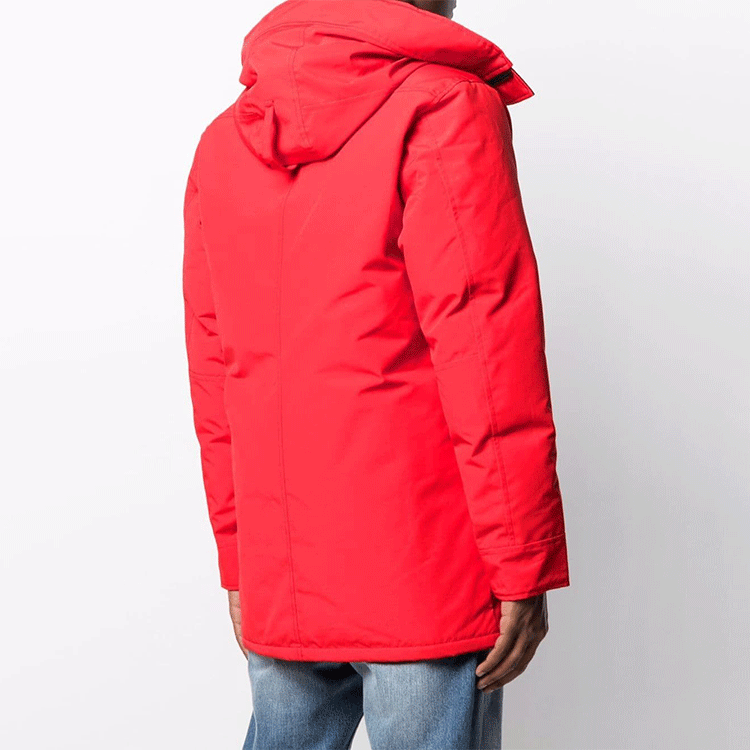 Canada Goose FW21 Chateau  Red Down Parka Jacket with Hood for Ski Season 3426M-11 圖 4
