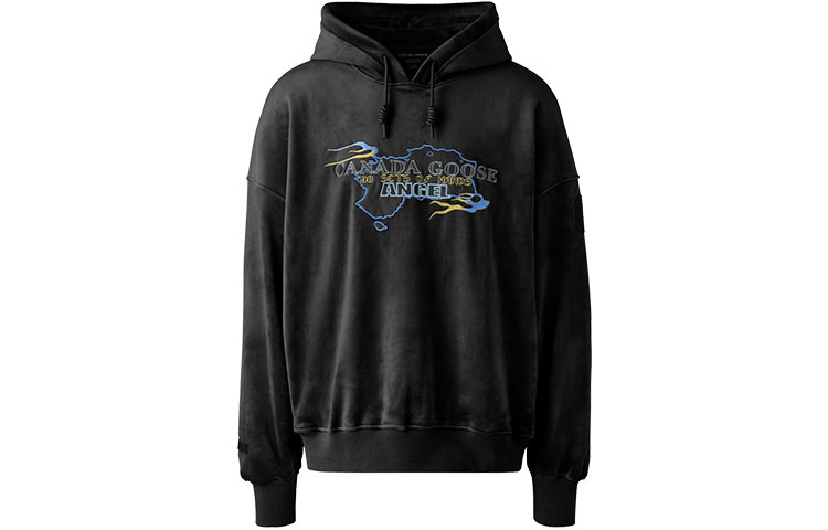 Canada Goose FW21 Classic Hoodie Black Long Sleeve Pullover 8830MC-61