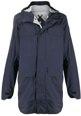 カナダグース FW21 防水 マルチポケット フーデッド ジャケット ブルー 5607M-63 Buy カナダグース FW21 防水 マルチポケット フーデッド ジャケット ブルー 5607M-63
