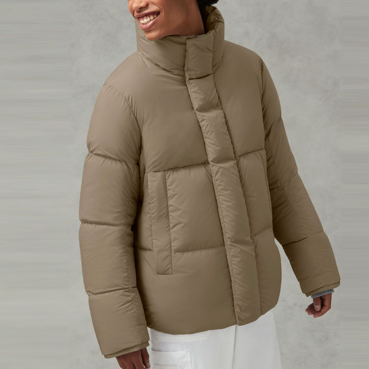 Canada Goose FW21 Everett Beige Windproof Waterproof Short Puffer Parka Jacket. 2613MB1-255 圖 5