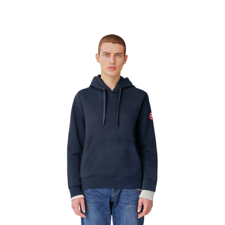 Canada Goose FW21 Huron Logo Pullover Hoodie Blue 7403M-63 圖 7