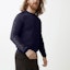 Lookbook Jersey Suéter Hombre Azul Marino Canada Goose FW21 Logo. 6892M-67