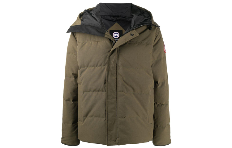 Canada Goose FW21 MacMillan Solid Zip Hoodie Jacket Military Green 3804M3-949