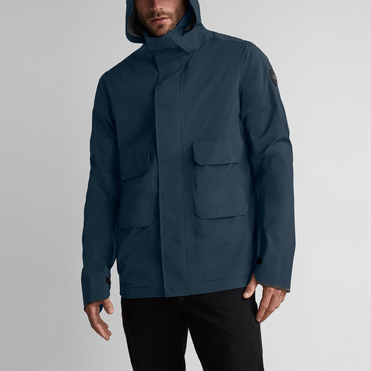 Canada Goose FW21 Meaford Black Label Hooded Logo Jacket Men’s Blue. 5611MB-466 圖 3