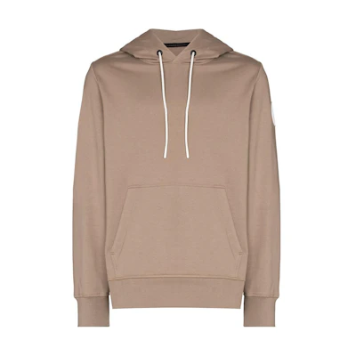 Canada Goose FW21 Pastels Huron Hoodie Men’s Pullover Beige Khaki. 7403M1-255