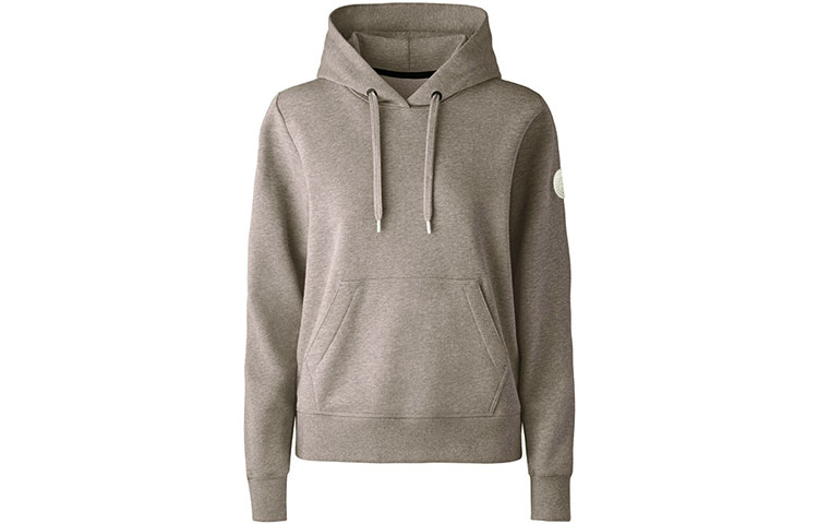 Canada Goose FW21 Pastels Huron Hoodie Pullover Sweatshirt Light Gray. 7403M1-432 圖 2