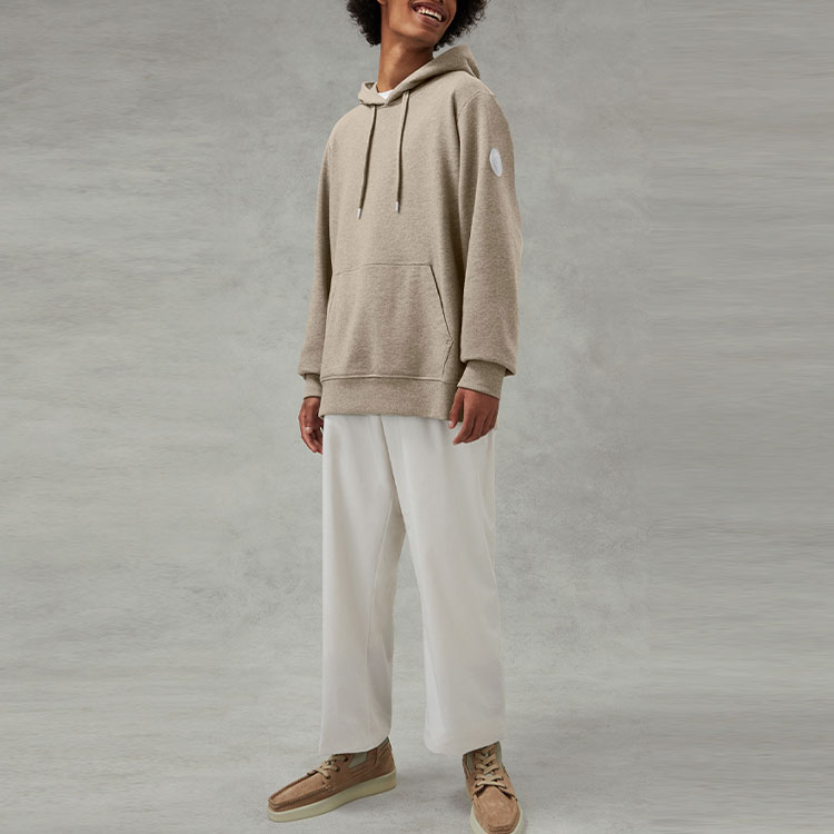 Canada Goose FW21 Pastels Huron Hoodie Pullover Sweatshirt Light Gray. 7403M1-432 圖 3