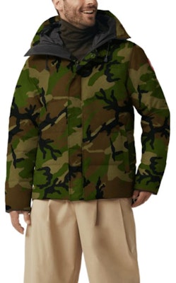 Canada Goose FW21 Jaket Camo Tahan Air & Angin dengan Label Merah. 3804MP-316 Lookbook Canada Goose FW21 Jaket Camo Tahan Air & Angin dengan Label Merah. 3804MP-316