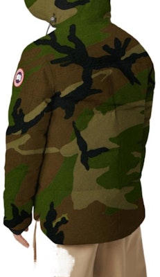 Canada Goose FW21 Jaket Camo Tahan Air & Angin dengan Label Merah. 3804MP-316 Shop Canada Goose FW21 Jaket Camo Tahan Air & Angin dengan Label Merah. 3804MP-316