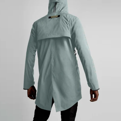 カナダグース FW21 シーウルフ ロゴ ヘザーグレー フーデッドジャケット 5607M-477 Shop カナダグース FW21 シーウルフ ロゴ ヘザーグレー フーデッドジャケット 5607M-477