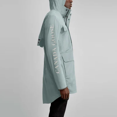 カナダグース FW21 シーウルフ ロゴ ヘザーグレー フーデッドジャケット 5607M-477 Details for カナダグース FW21 シーウルフ ロゴ ヘザーグレー フーデッドジャケット 5607M-477