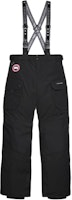 Canada Goose FW21 Tundra Logo Workwear Bib Pants Black Menswear. 4811M61 Canada Goose FW21 Tundra Logo Workwear Bib Pants Black Menswear. 4811M61