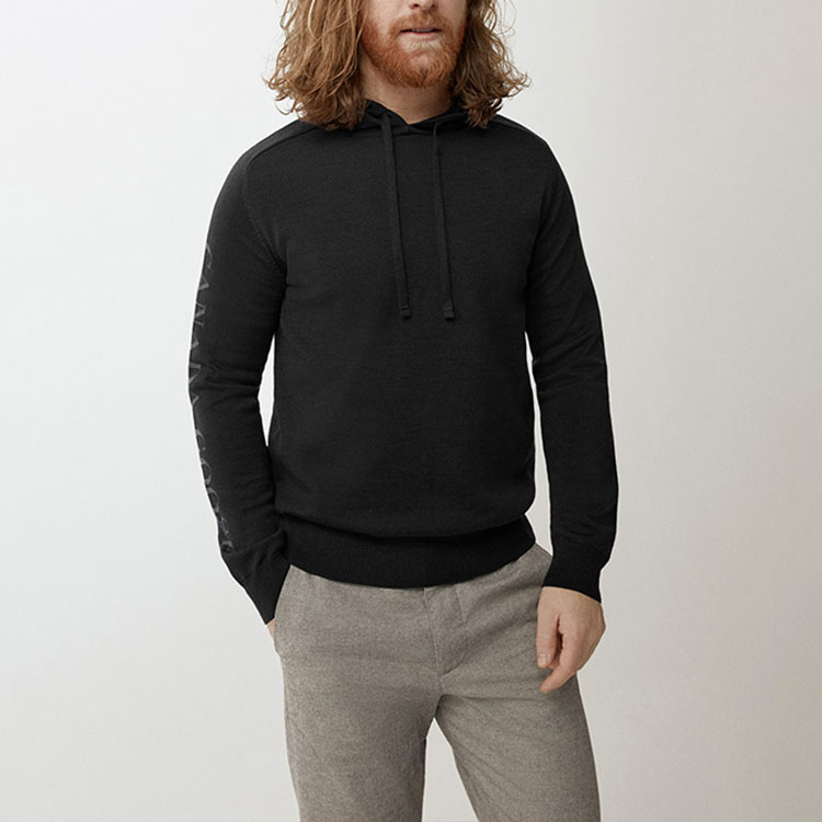 Canada Goose FW21 Welland Logo Print Hoodie Black. 6891M-61 圖 3