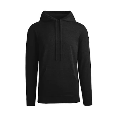 Canada Goose FW22 Amherst Black Hoodie Casual Solid Logo Pullover. 7000MB-61
