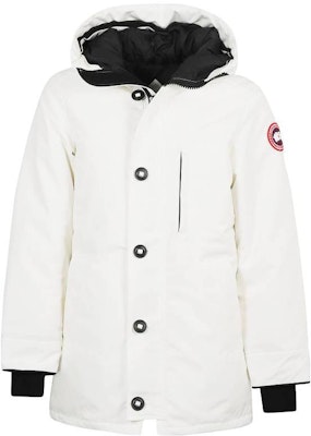 Canada Goose FW22 Chateau Logo Patch Zip-Up Down Jacket Polaris White 2053M-433 Order Canada Goose FW22 Chateau Logo Patch Zip-Up Down Jacket Polaris White 2053M-433