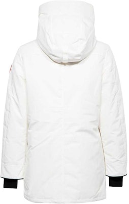 Canada Goose FW22 Chateau Logo Patch Zip-Up Down Jacket Polaris White 2053M-433 Shop Canada Goose FW22 Chateau Logo Patch Zip-Up Down Jacket Polaris White 2053M-433
