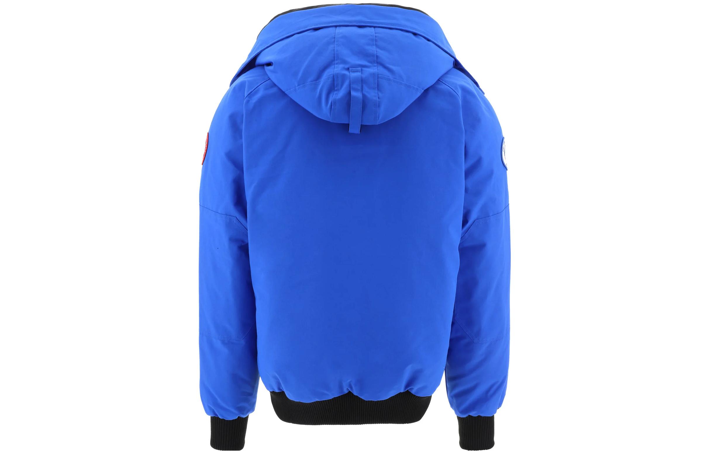 Lookbook Canada Goose FW22 Chilliwack Waterproof Windproof Letter Print Hooded Down Jacket Blue 2050MPB-64