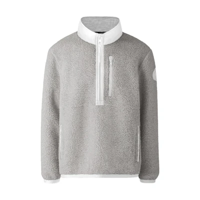 Canada Goose FW22 Colorblock Half-Zip Pullover Sweatshirt Men’s Beige 7053M2-99