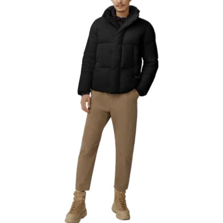 Canada Goose FW22 Everett Black Label Outdoor Navy Short Puffer Down Jacket Unisex. 2613MB-67 圖 5