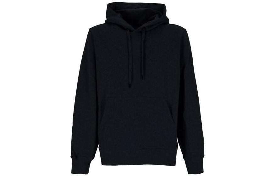 Canada Goose FW22 Huron Solid Navy Blue Hoodie Long Sleeve 7403MB-4363