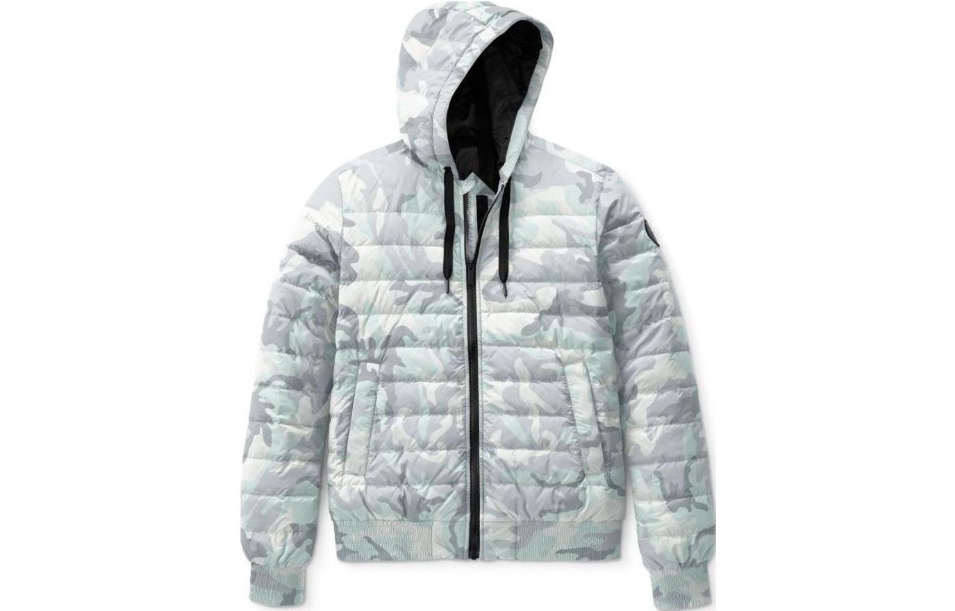 Canada Goose FW22 Ice Camo Hooded Down Jacket Camouflage Print 2207MBP-474