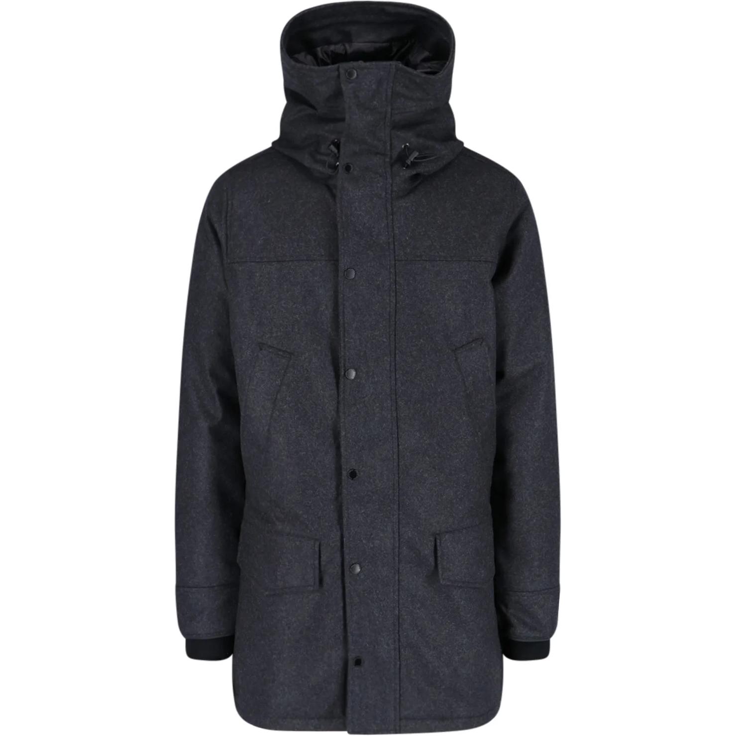 Buy Canada Goose FW22 Langford  Waterproof Down Jacket Charcoal Black Mix 2062M1-1160