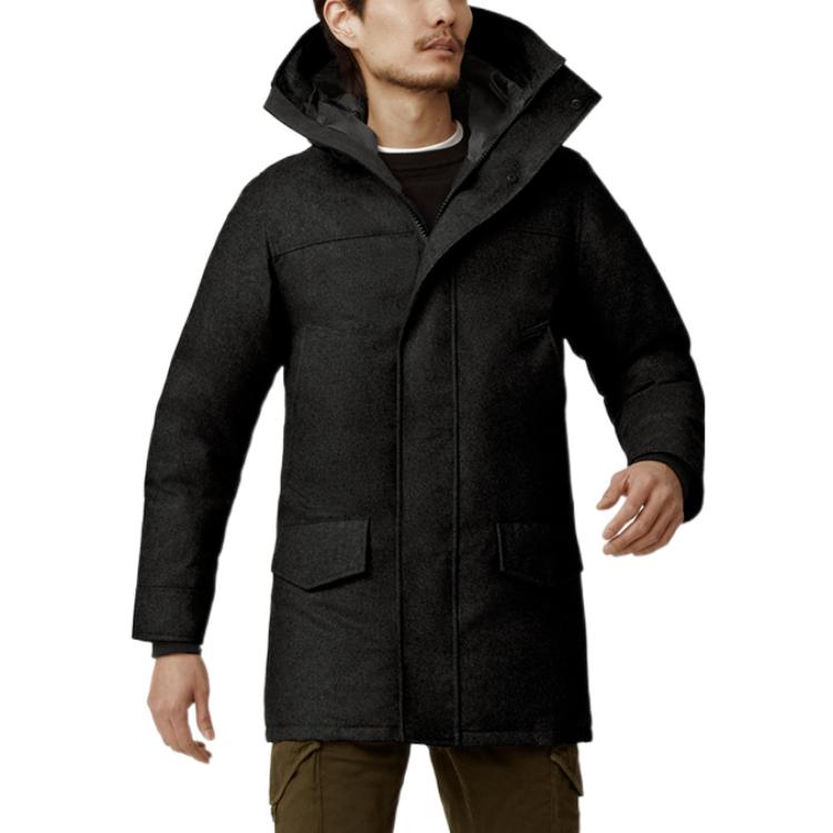 Lookbook Canada Goose FW22 Langford  Waterproof Down Jacket Charcoal Black Mix 2062M1-1160