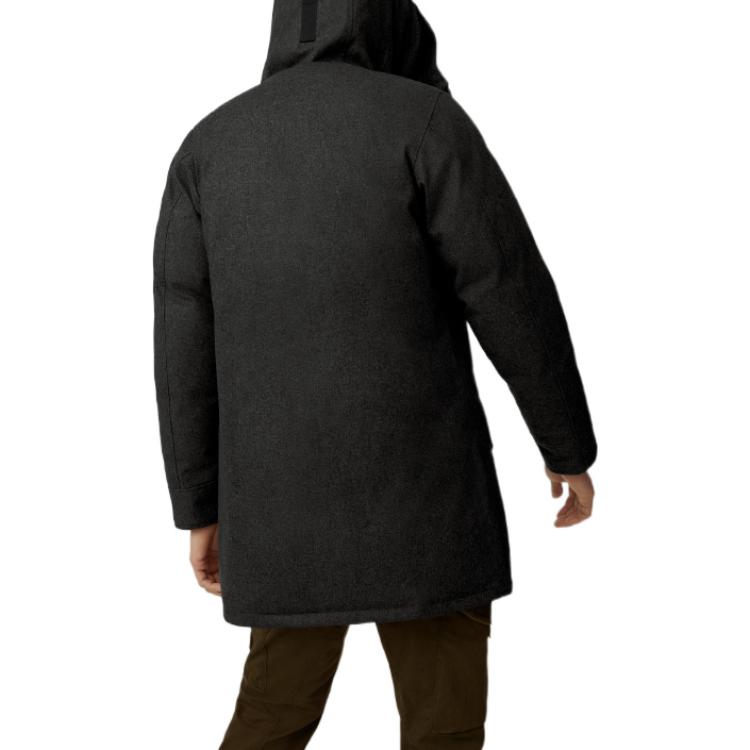 Shop Canada Goose FW22 Langford  Waterproof Down Jacket Charcoal Black Mix 2062M1-1160