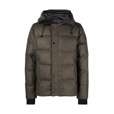 Canada Goose FW22 MacMillan Olive Green Waterproof Windproof Hooded Down Jacket. 3804M1-1162