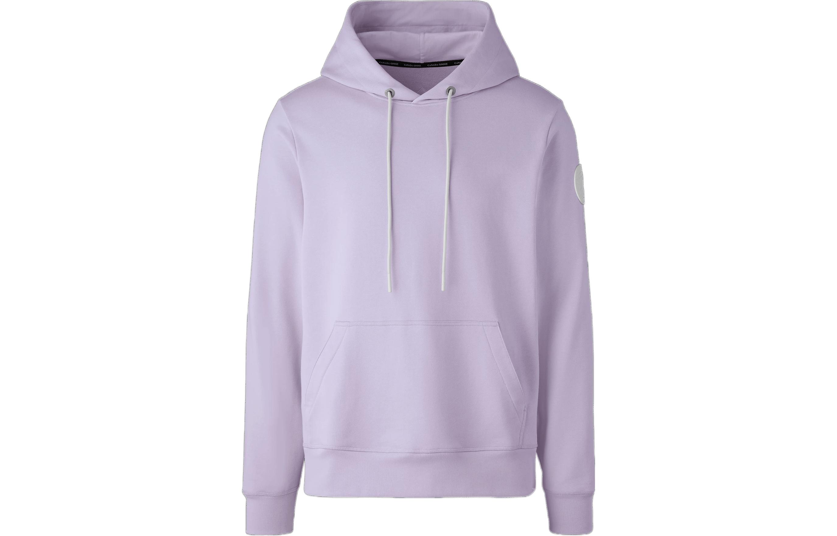 Canada Goose FW22 Pastels Solid Hoodie Lilac Purple 7403M1-1255