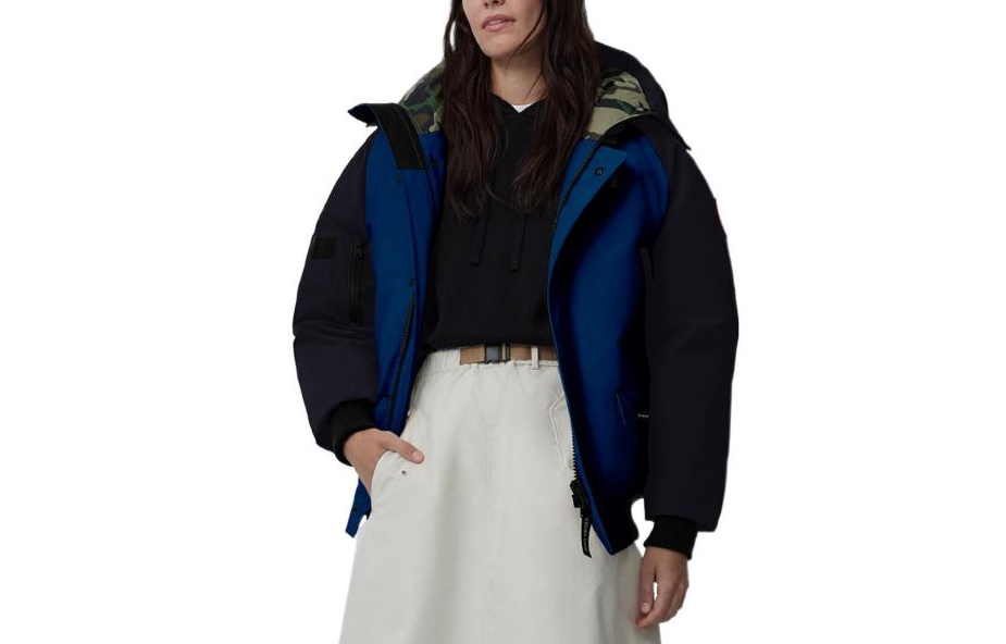 Canada Goose FW22 Regeneration Colorblock Short Down Jacket Navy Unisex. 2050U1-1288 圖 2