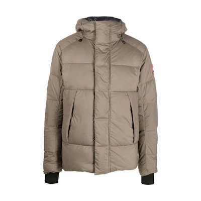 Canada Goose FW22 Solid Color Hooded Jacket Light Brown 5076M