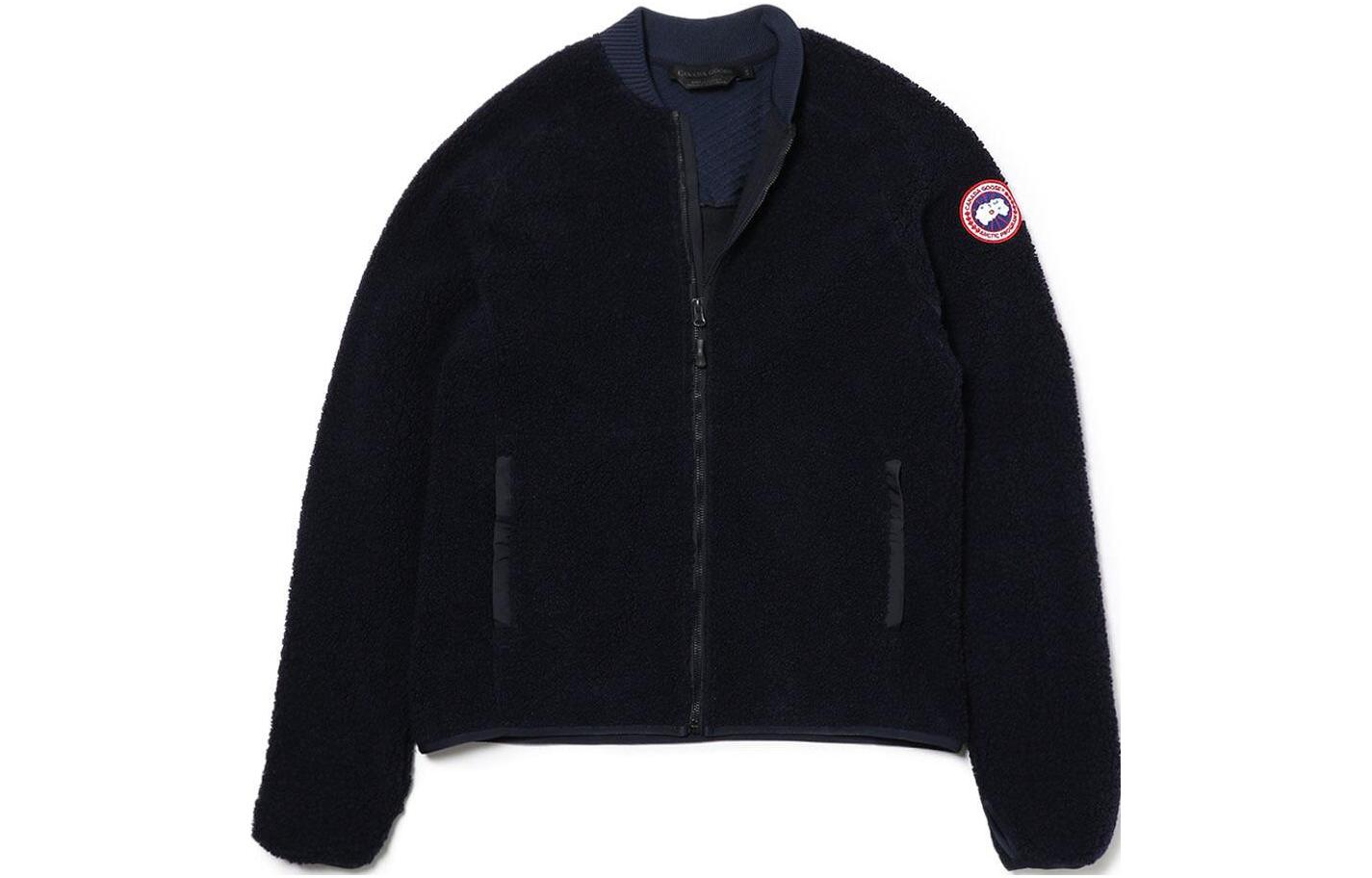 Canada Goose FW22 Solid Logo Zip-Up Jacket Unisex 6998M-42