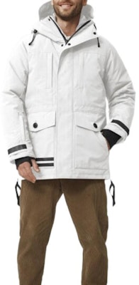 Canada Goose FW22 Toronto Series Red Label 3-in-1 Hooded Down Jacket White Men. 1049M-595 Lookbook Canada Goose FW22 Toronto Series Red Label 3-in-1 Hooded Down Jacket White Men. 1049M-595