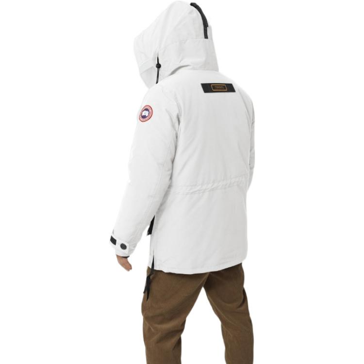 Shop Canada Goose FW22 Toronto Series Red Label 3-in-1 Hooded Down Jacket White Men. 1049M-595