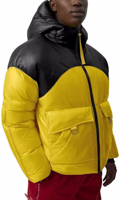 加拿大鵝 FW23 CG 圖章拼色連帽羽絨外套 黃色 男女款 1122MPM-1391 Purchase 加拿大鵝 FW23 CG 圖章拼色連帽羽絨外套 黃色 男女款 1122MPM-1391