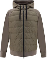 Canada Goose FW23 HyBridge Hooded Slim Fit Down Jacket Brown Unisex 6843MB-252 Canada Goose FW23 HyBridge Hooded Slim Fit Down Jacket Brown Unisex 6843MB-252