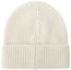 Sizing Canada Goose FW23 Logo Embroidered Ribbed Toque Wool Beanie Unisex - Off White. 5026M-467