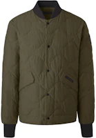 Canada Goose FW24 Black Label Reversible Bomber Down Jacket Army Green Unisex 3599MB-49 Canada Goose FW24 Black Label Reversible Bomber Down Jacket Army Green Unisex 3599MB-49